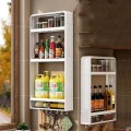 Kệ đựng gia vị, đồ dùng bếp 4 tầng treo tường tiện dụng BA1129