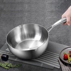 Chảo inox nguyên khối Seka 5 lớp đa năng bền đẹp