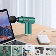 Súng massage cầm tay trị liệu toàn thân pin 1800mAh BA1139