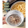Set 10 khay giấy bạc khuôn đĩa nhôm đựng thực phẩm