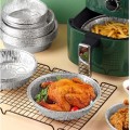Set 10 khay giấy bạc khuôn đĩa nhôm đựng thực phẩm