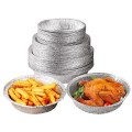 Set 10 khay giấy bạc khuôn đĩa nhôm đựng thực phẩm