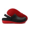 Giày đế dày chống nước chống dầu không trơn trượt BA1151, Màu đen  - Size 38 ( 240mm )