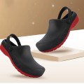 Giày đế dày chống nước chống dầu không trơn trượt BA1151, Màu đen  - Size 38 ( 240mm )