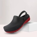 Giày đế dày chống nước chống dầu không trơn trượt BA1151, Màu đen  - Size 38 ( 240mm )