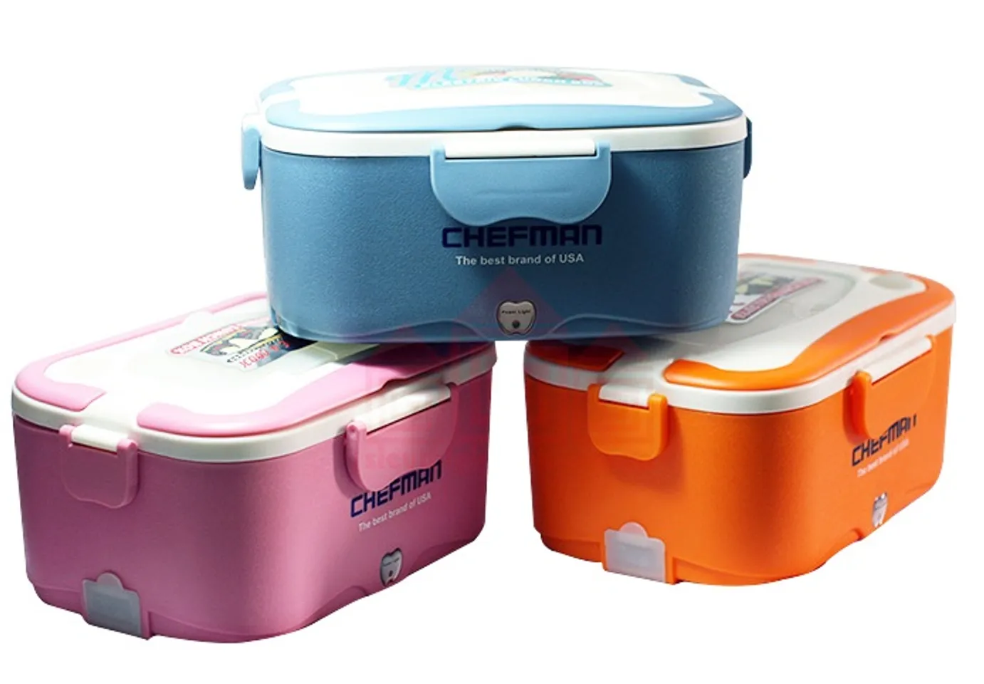 Hộp cơm cao cấp Chefman Inox có túi đựng kèm