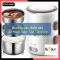 Hộp cơm giữ nhiệt cắm điện Bear DFH-S2358 - 3 tầng