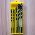 Bộ 5 mũi khoan đa năng vát cạnh 5-12mm cao cấp S132, Màu cam