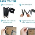 Thước đo 6 góc gấp lỗ định vị đa năng bằng hợp kim nhôm S147