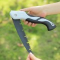 Cưa cầm tay gấp gọn, lưỡi thép hợp kim SK5 S125