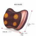 Gối massage hồng ngoại đa chức năng 8 bi cao cấp C103