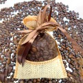 Túi thơm cà phê Việt Nam Robusta Đaklak treo xe ô tô B283