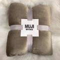 Chăn lông tuyết Muji xuất Nhật nhiều màu,