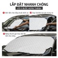 Tấm che nắng kính lái ô tô tráng nhôm cao cấp B119