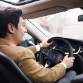 Bọc vô lăng da chữ D vát đáy cao cấp B139, Màu đen chỉ vàng