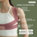 Đai bảo vệ vòng 1 justFIT chống gù lưng