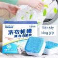 Viên tẩy cặn lồng máy giặt, hộp 60 viên