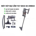 Máy hút bụi cầm tay Seka SK-09 Max 3 đầu hút thông minh