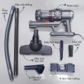 Máy hút bụi cầm tay Seka SK-09 Max 3 đầu hút thông minh