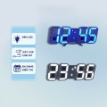 Đồng hồ led 3D treo tường, để bàn Jiashi DHL02