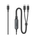 Cáp sạc nhanh 2in1 Anker A8895 USB C to USB C 140W