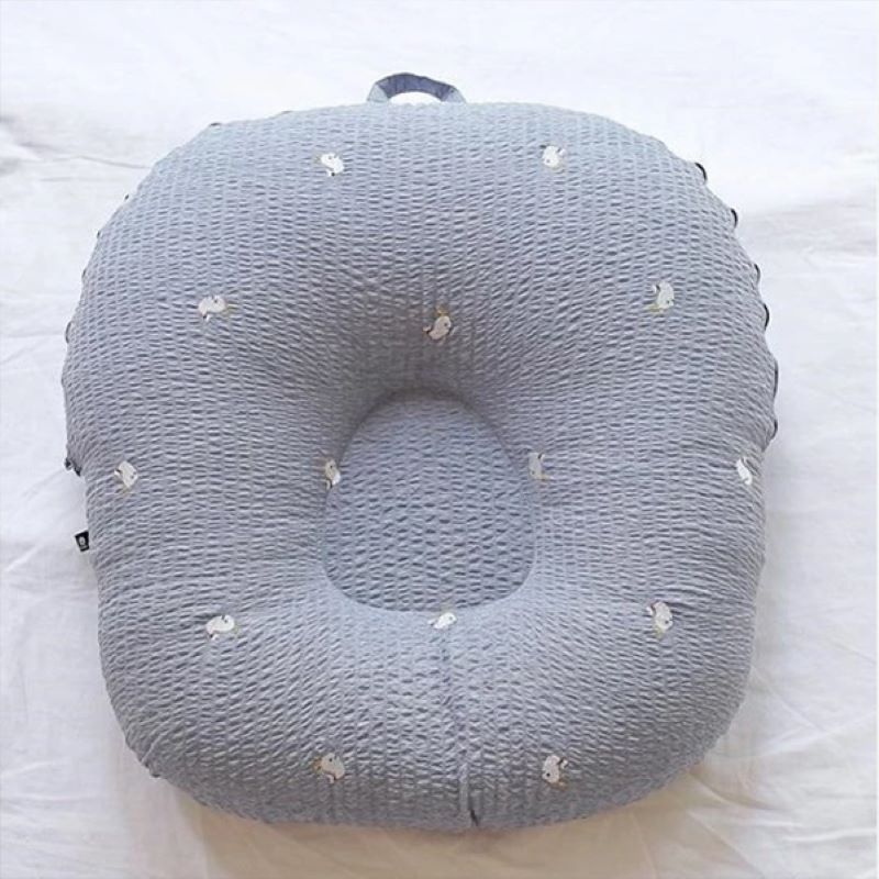 Gối chống trào ngược cho bé Rototo Bebe (vải Ripple nhăn)