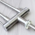 Vòi rửa chén 2 đầu lạnh inox 304 Hobby RC2D