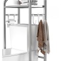 Kệ bồn cầu inox 3 tầng, giá để đồ nhà vệ sinh, kệ để đồ phòng tắm