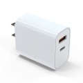 Củ sạc nhanh 2in1 PD 20W QC 18W cổng USB-C và USB-A 