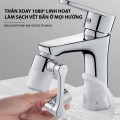 Đầu lọc nước tại vòi bồn rửa mặt Mifan tay xoay 3 chiều 1080 độ