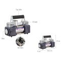 Bơm lốp xe hơi 2 xi lanh Makute MAC1202