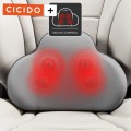 Gối tựa lưng massage ô tô cao cấp Cicido 