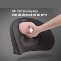 Đệm tựa lưng ô tô tích hợp con lăn cao cấp Cicido