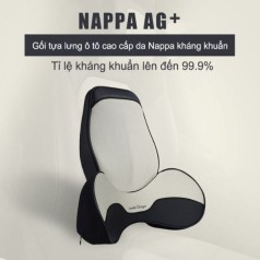 Tựa lưng ô tô thoáng khí cao cấp Nappa