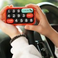 Bảng số điện thoại gắn ô tô phong cách bàn phím máy tính