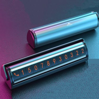 Bảng ghi số điện thoại gắn trên ô tô