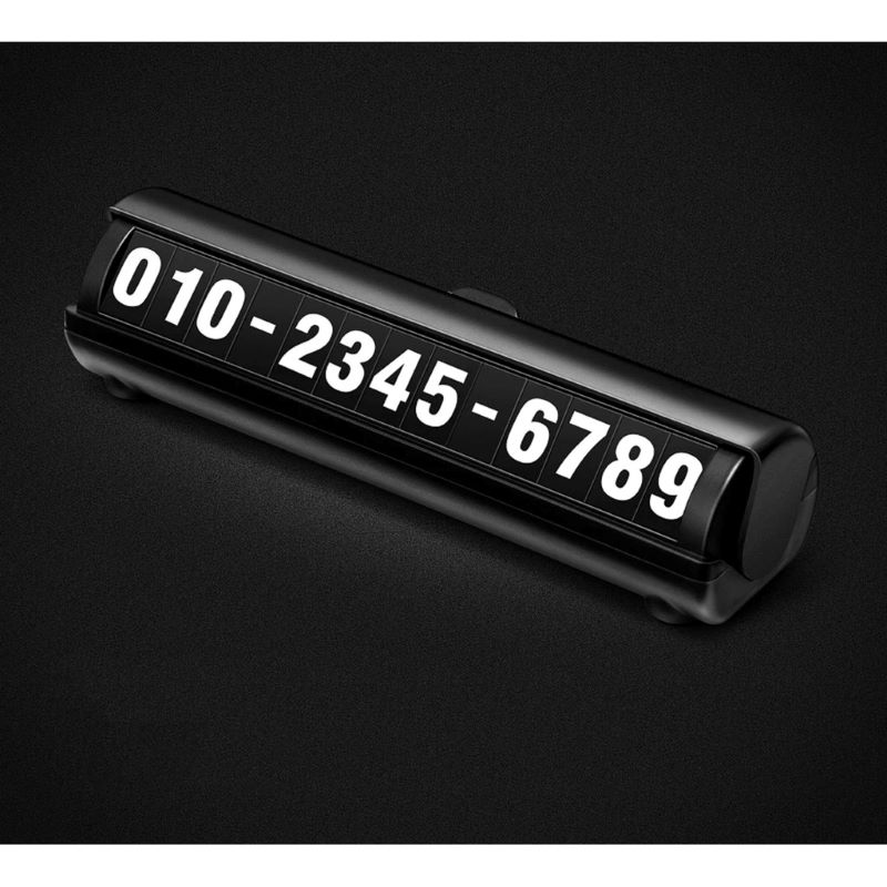 Bảng Ghi Số Điện Thoại Ô Tô YUMCHO Vân Gỗ