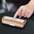 Bảng ghi số điện thoại trên ô tô thiết kế vân gỗ 