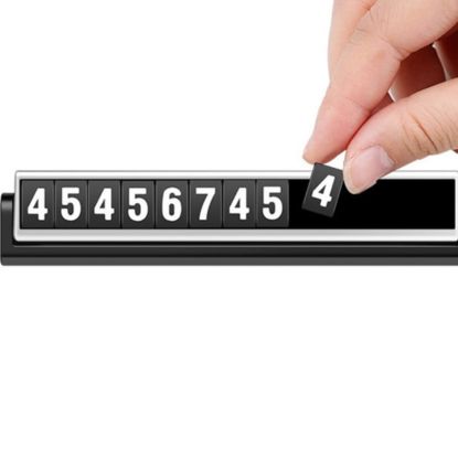 Bảng số điện thoại ô tô 2 mặt