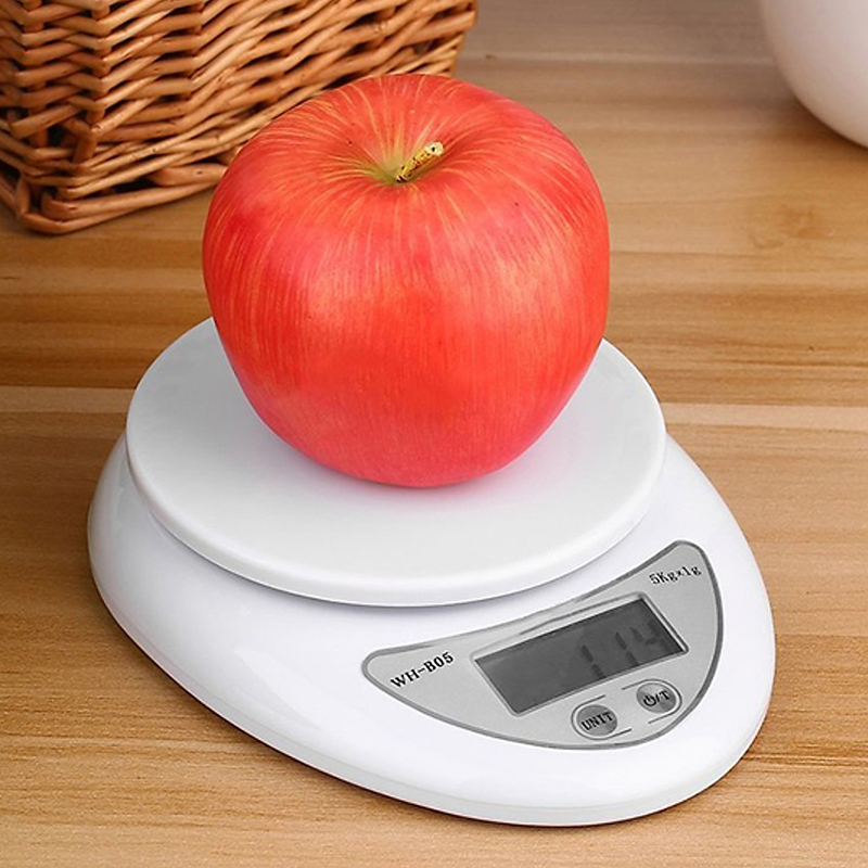 Cân tiểu ly cân thực phẩm từ 1g - 5kg tiện lợi E109