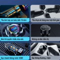 Tẩu sạc nhanh trên ô tô tích hợp 3 chip xử lý thông minh