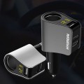 Tẩu sạc 3 cổng usb và 1 cổng tẩu