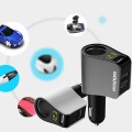 Tẩu sạc 3 cổng usb và 1 cổng tẩu