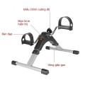 Bàn đạp tập tay chân có kháng lực đa năng tại nhà C135, Loại có màn hình