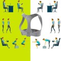 Đai chống gù cố định cột sống, giảm đau lưng C155, Size S (30-50kg)