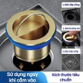 Nắp đậy cống ngăn mùi hôi, côn trùng bằng đồng BA1161