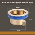 Nắp đậy cống ngăn mùi hôi, côn trùng bằng đồng BA1161