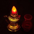 Đèn để bàn thờ vĩnh cửu trang nghiêm cổ kính BA1162, Dùng pin