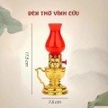 Đèn để bàn thờ vĩnh cửu trang nghiêm cổ kính BA1162, Dùng pin
