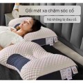 Gối massage chống đau mỏi vai gáy thiết kế lượn sóng BA1169
